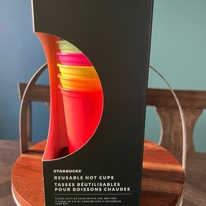 Starbucks reusable hot cups